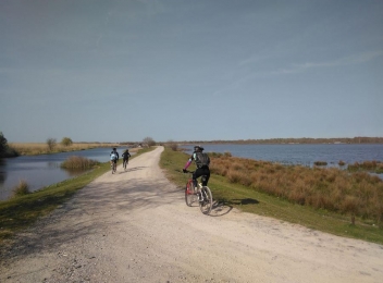 Un nou traseu de cicloturism inaugurat în Delta Dunării