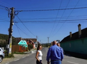 Primăria Moșna a modernizat drumul către satul Alma Vii